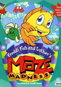 Plakat gry Freddi Fish and Luther's Maze Madness