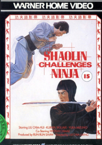 Plakat filmu Shaolin kontra ninja