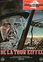 plakat filmu Człowiek z wieży Eiffla