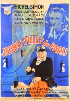 plakat filmu Jeunes filles de Paris