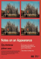 plakat filmu Notes on an Appearance