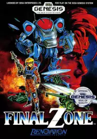 Plakat gry Final Zone