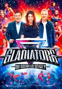Plakat programu TV Gladiators: Qui Osera Les D&eacute;fier