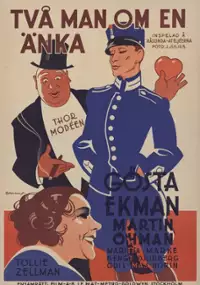 Plakat filmu Två man om en änka