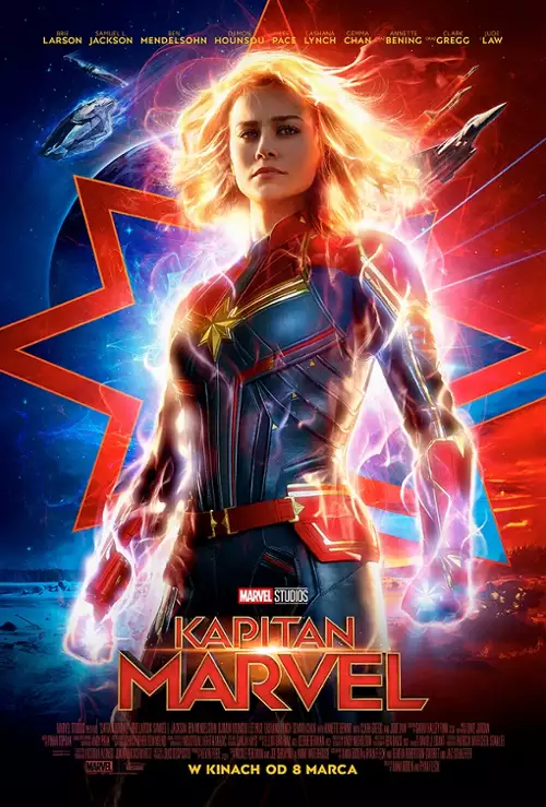 plakat filmu Kapitan Marvel