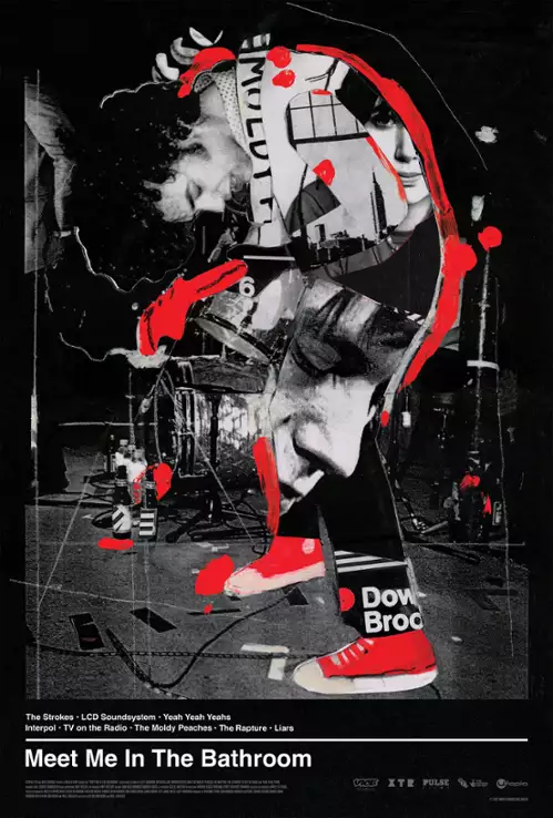 plakat filmu Meet Me in the Bathroom