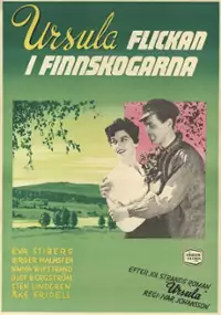 Plakat filmu Ursula - Flickan i Finnskogarna