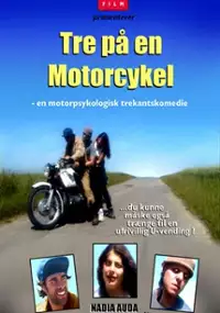 Plakat filmu Tre på en motorcykel