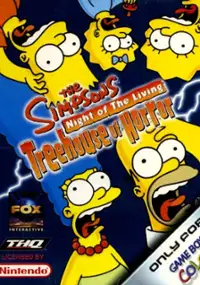 Plakat gry The Simpsons: Night of the Living Treehouse of Horror
