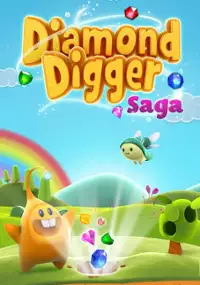 Plakat gry Diamond Digger Saga