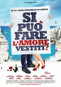 Plakat filmu Si può fare l'amore vestiti?
