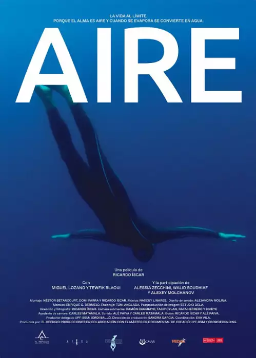 plakat filmu Wstrzymując oddech