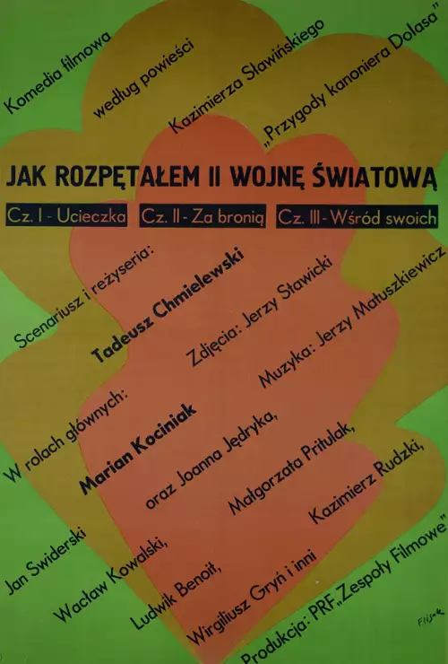 plakat filmu Jak rozpętałem drugą wojnę światową