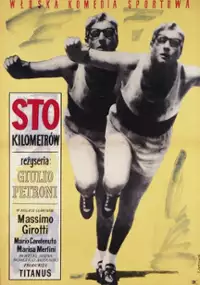 Plakat filmu Sto kilometrów