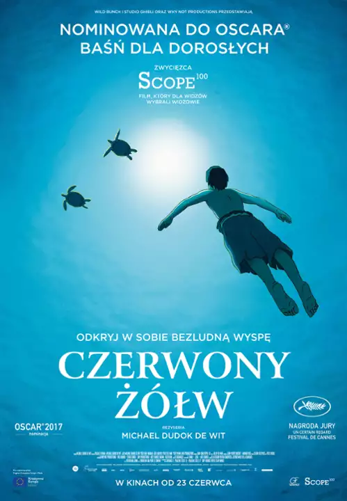 plakat filmu Czerwony żółw