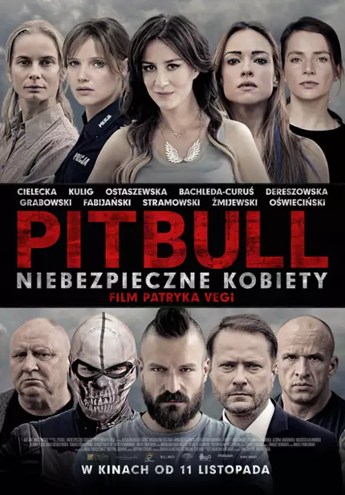 plakat filmu Pitbull. Niebezpieczne kobiety