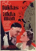 plakat filmu Så tuktas en äkta man