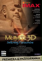 plakat filmu Mumie 3D. Sekrety Faraonów