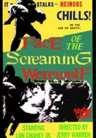 plakat filmu Face of the Screaming Werewolf