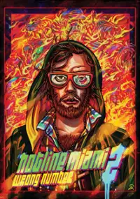 Plakat gry Hotline Miami 2: Wrong Number