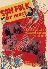 Plakat filmu Som folk är mest