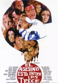 Plakat filmu El Asesino está entre los trece