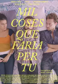 Plakat filmu Mil coses que faria per tu