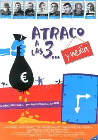 Plakat filmu Atraco a las 3... y media