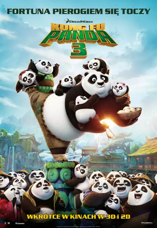 plakat filmu Kung Fu Panda 3