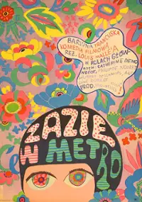 Plakat filmu Zazie w metrze