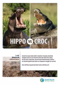 Plakat filmu Hipopotam i krokodyl