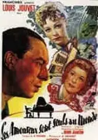 Plakat filmu Zakochani są sami na świecie