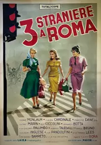Plakat filmu 3 straniere a Roma