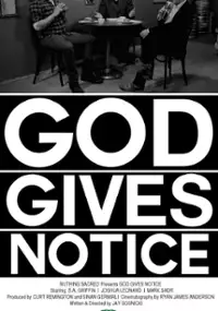 Plakat filmu God Gives Notice