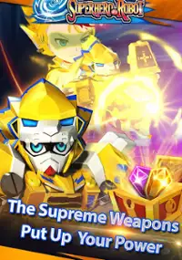 Plakat gry Superhero Robot Premium: Hero Fight - Offline RPG