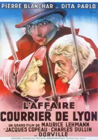 Plakat filmu L&#39;affaire du courrier de Lyon