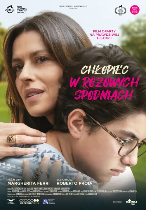 plakat filmu Chłopiec w różowych spodniach