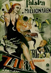 Plakat filmu Falska million&auml;ren