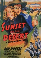 plakat filmu Sunset on the Desert