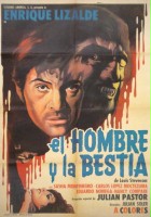 plakat filmu El Hombre y la Bestia