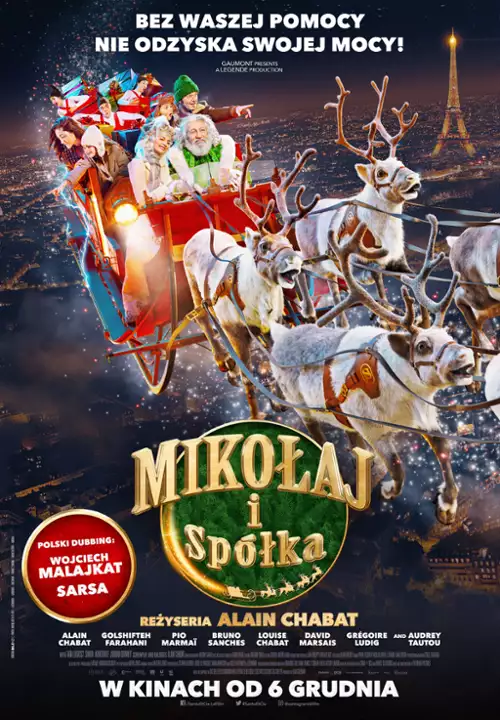 plakat filmu Mikołaj i spółka