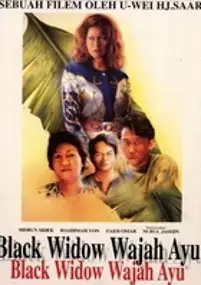 Plakat filmu Black Widow Wajah Ayu