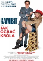 plakat filmu Gambit, czyli jak ograć króla