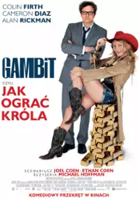 Plakat filmu Gambit, czyli jak ograć króla