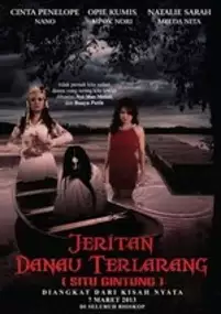 Plakat filmu Jeritan Danau Terlarang