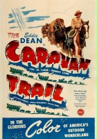 plakat filmu The Caravan Trail
