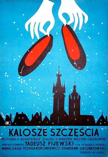plakat filmu Kalosze szczęścia