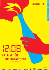 Plakat filmu 12:08 na wschód od Bukaresztu