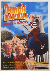 Plakat filmu Dennis zn&oacute;w rozrabia
