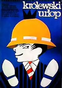 Plakat filmu Królewski urlop